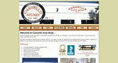 Desktop Screenshot of camarilloautobody.com